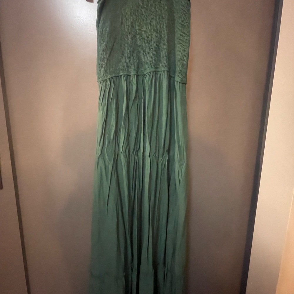 Amazon Women's Green Maxi Dress